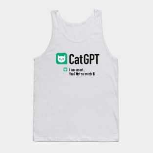 Cat GPT - 3 Tank Top